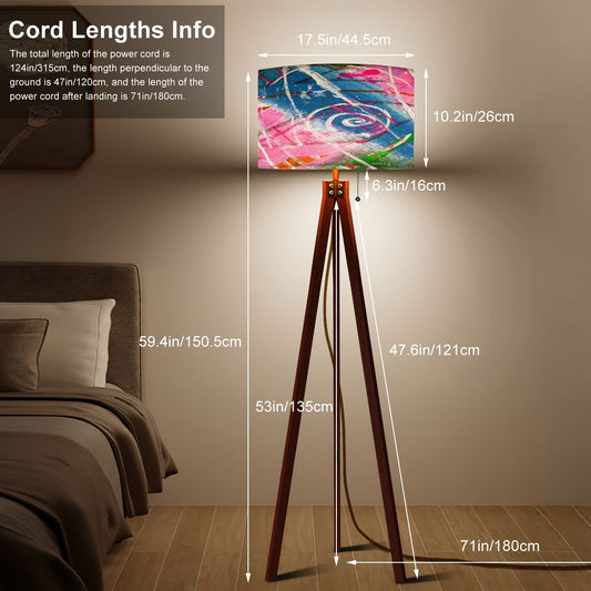 Gavin Scott Tripod Floor Lamp