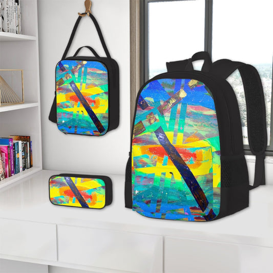 Gavin Scott Work & Play Bag Bundle (Backpack, Lunch Bag, & Pencil Pouch)