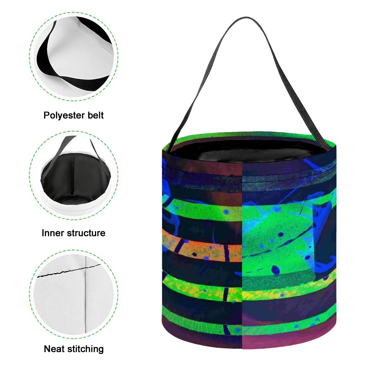 Gavin Scott Reusable Halloween Candy Bucket