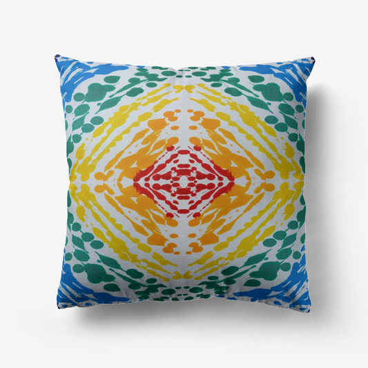 Gavin Scott PRIDE Velvet Throw Pillow with Hypoallergenic Insert or Cover Only Option (3 Sizes)