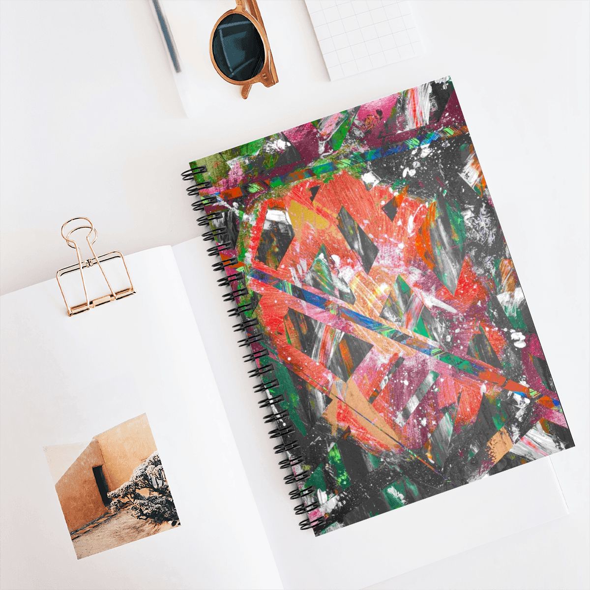 Gavin Scott Spiral Notebook