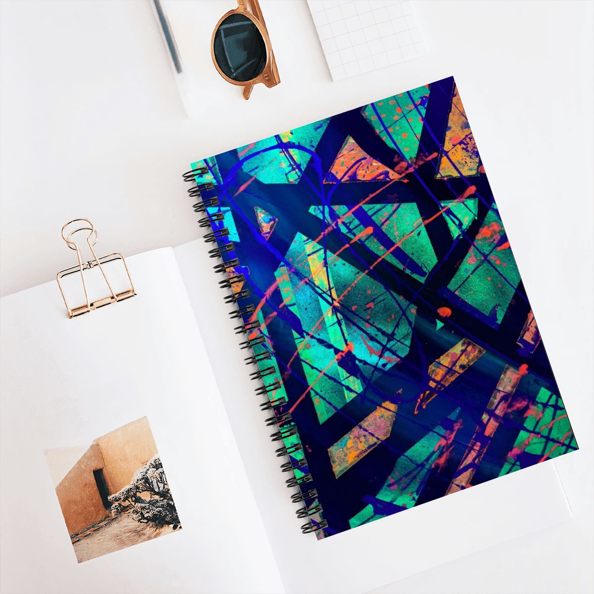 Gavin Scott Spiral Notebook