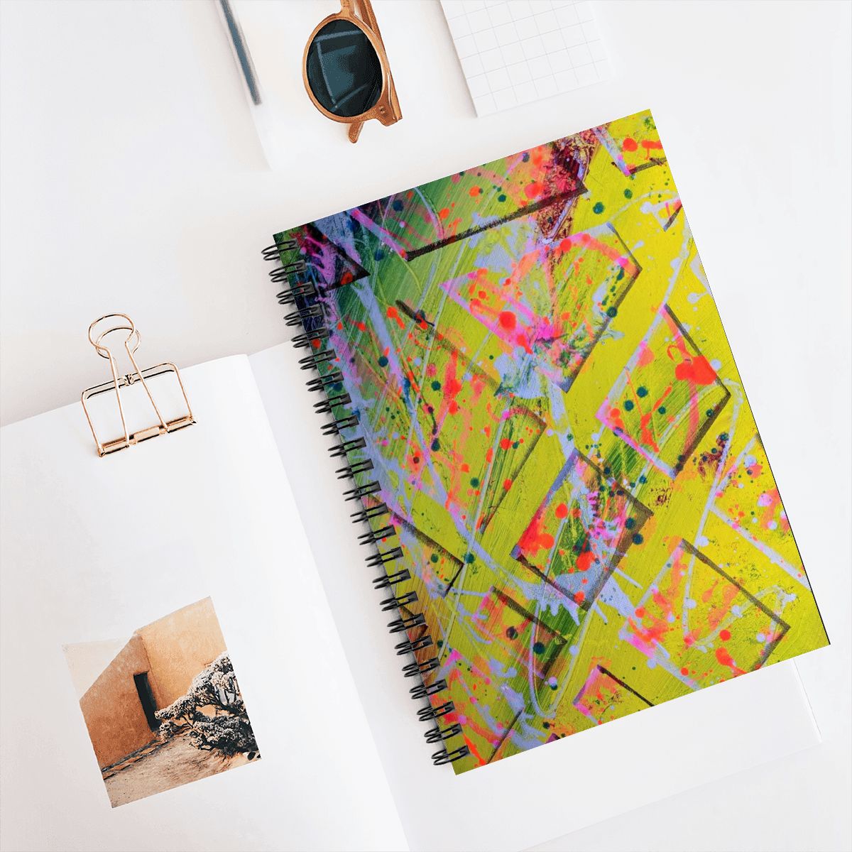 Gavin Scott Spiral Notebook