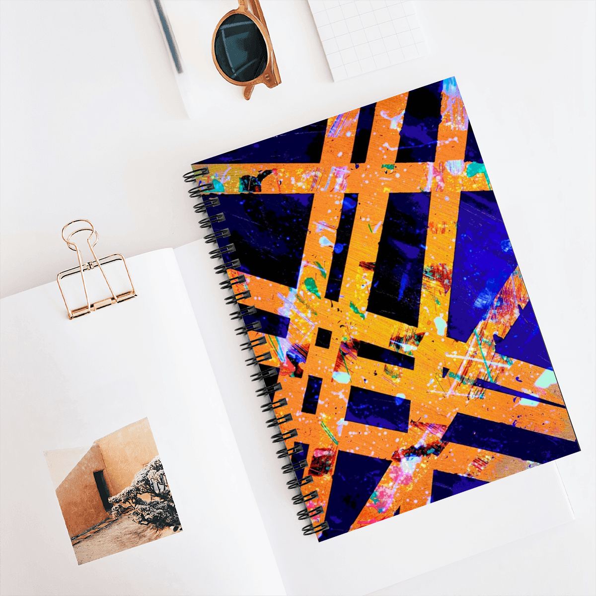 Gavin Scott Spiral Notebook