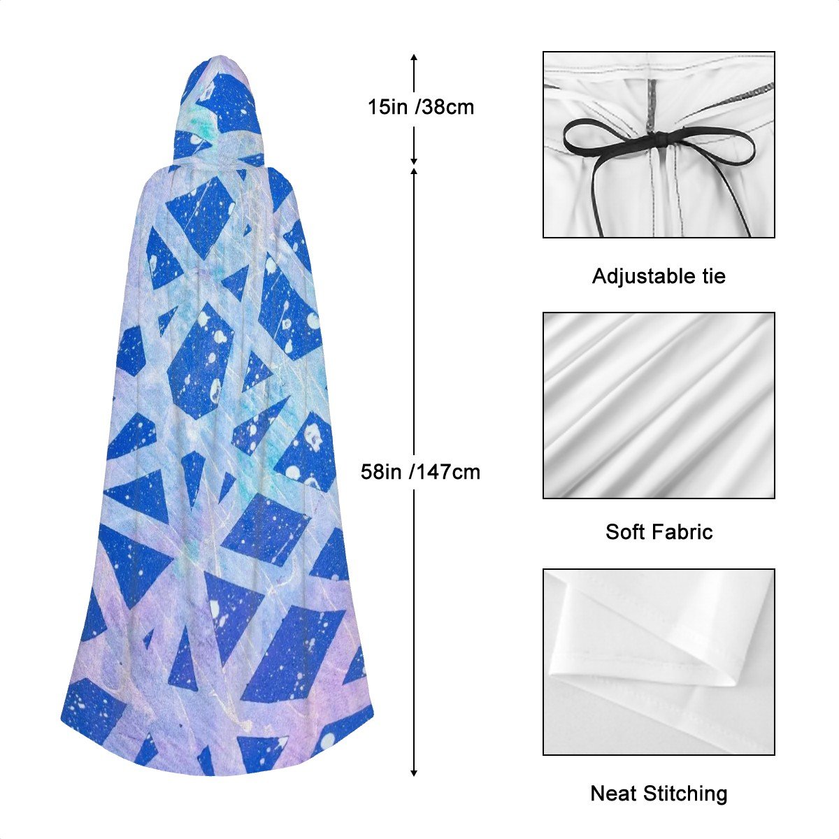 Gavin Scott Hooded Cloak