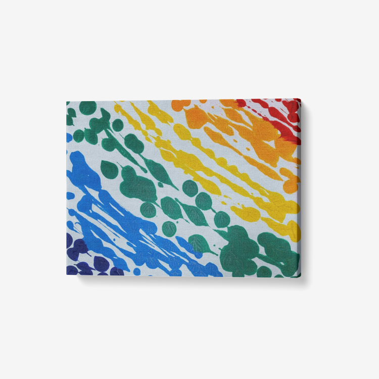 Gavin Scott PRIDE Official Printed Canvas Wall Art with Gallery Wrapped Frame or Canvas Only Option (24"x18")