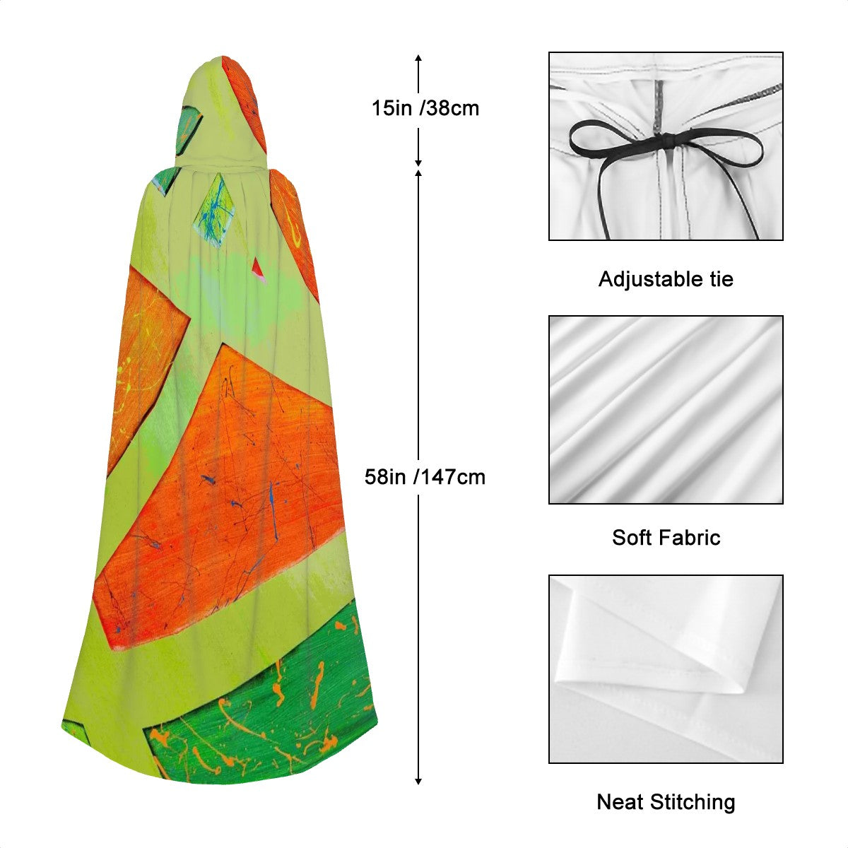 Gavin Scott Hooded Cloak