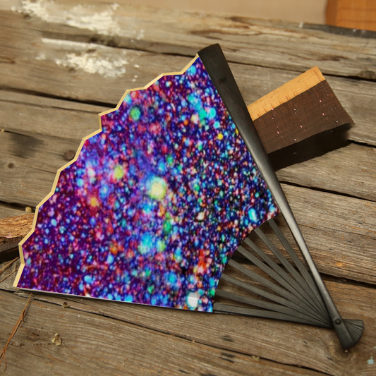 Gavin Scott Genuine Spun Silk Folding Hand Fans (4 Sizes)