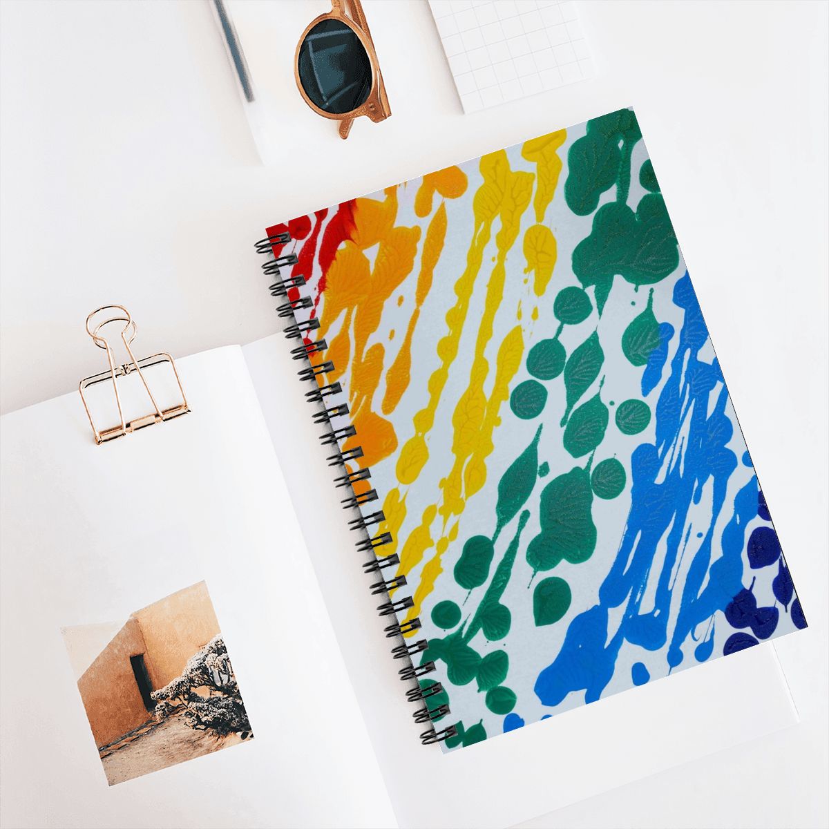Gavin Scott Spiral Notebook
