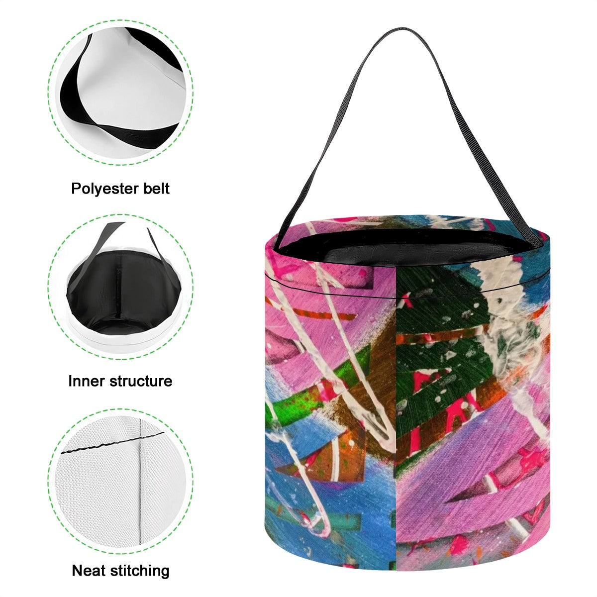 Gavin Scott Reusable Halloween Candy Bucket