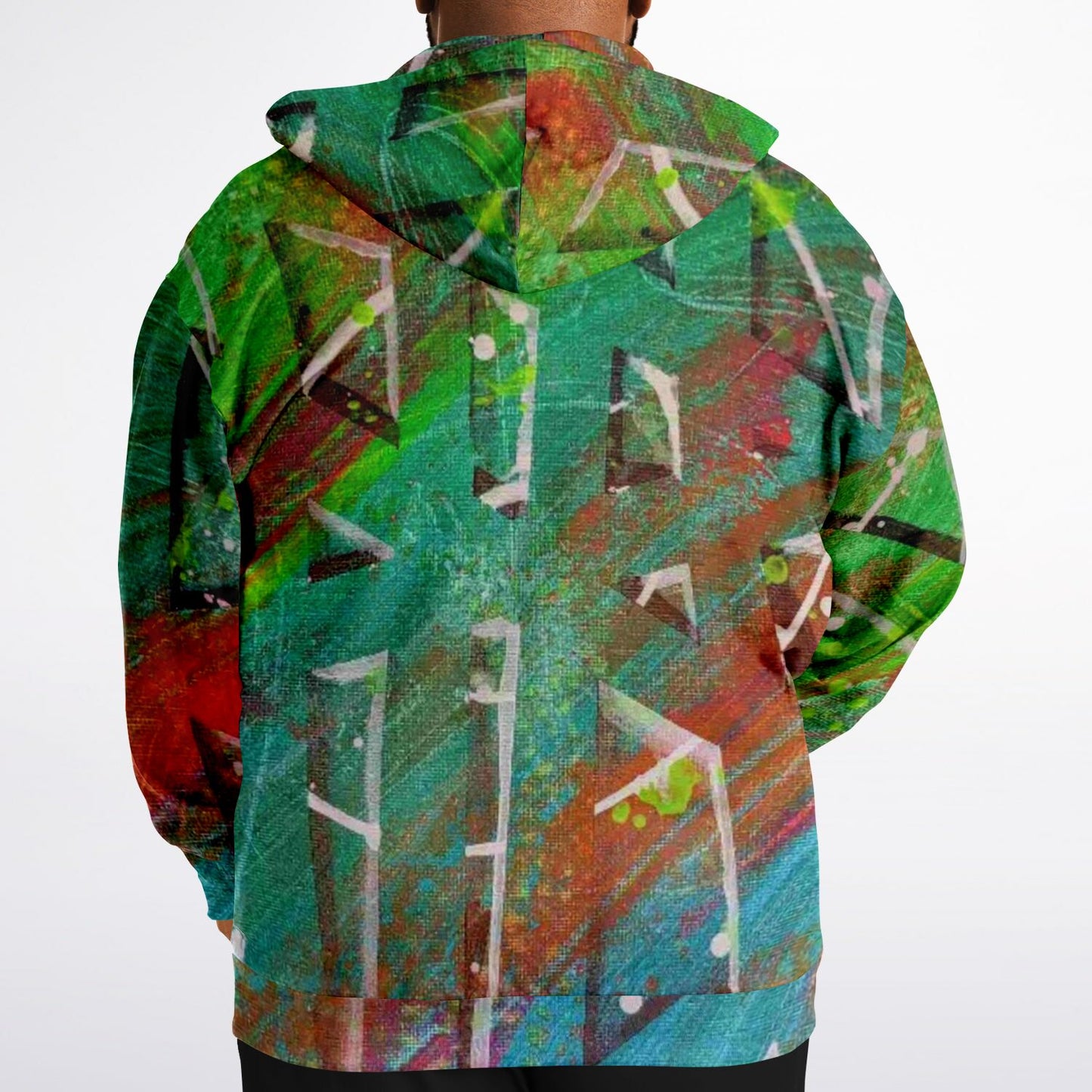 Gavin Scott Zipper Hoodie (Genderless 2XL-6XL)