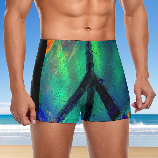 Gavin Scott Square Cut Swimming Trunks (Masc S-3XL)