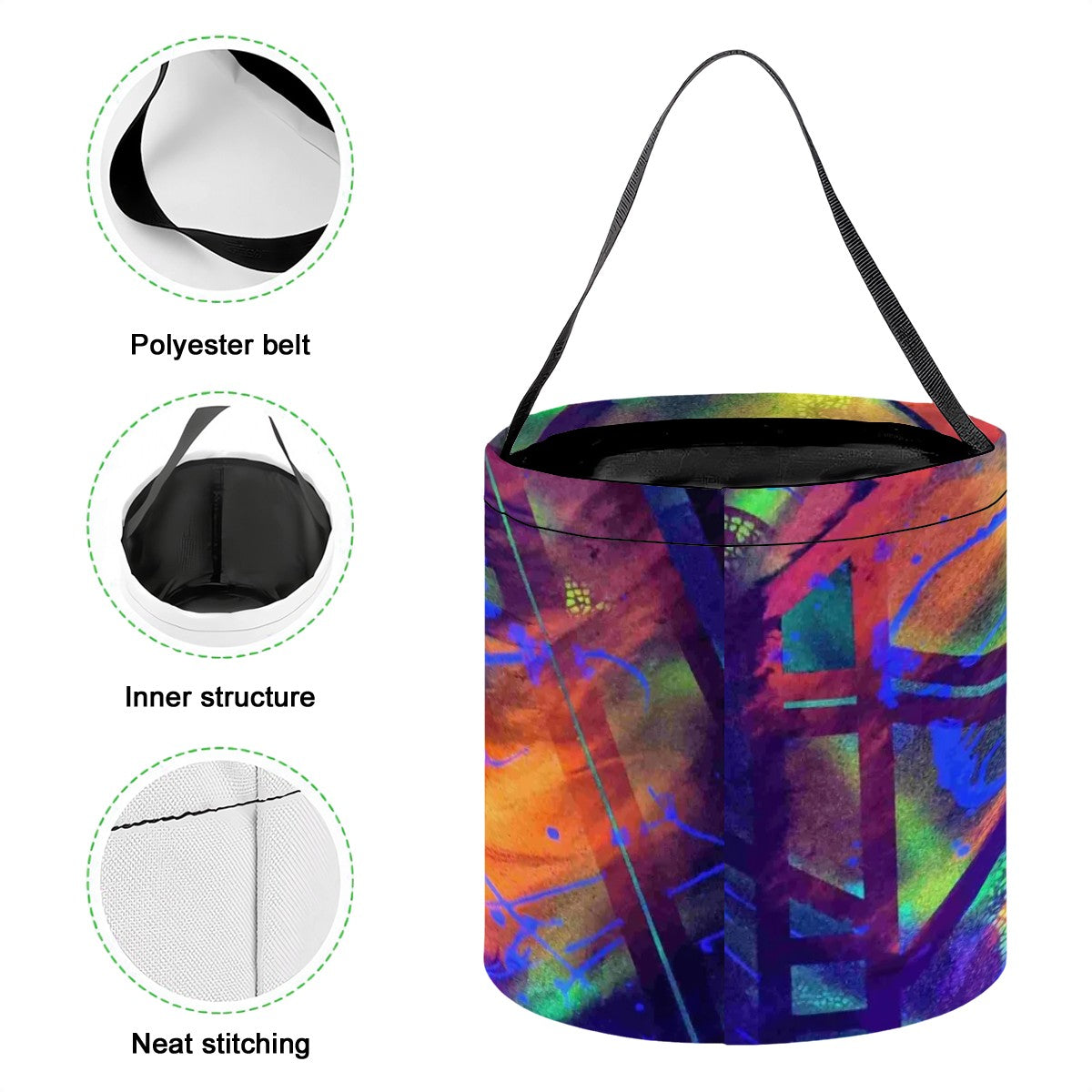 Gavin Scott Reusable Halloween Candy Bucket