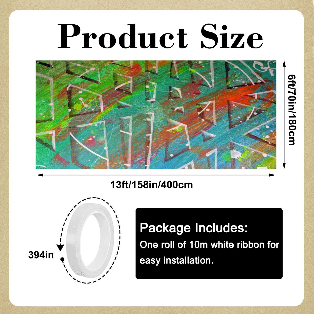 Gavin Scott Garage Door Banner Backdrop