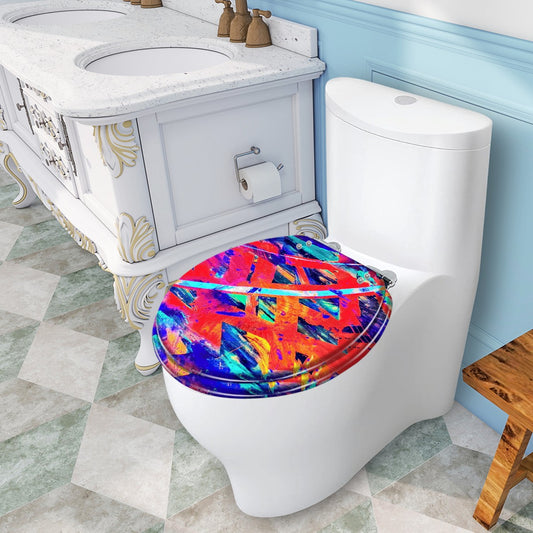 Gavin Scott Universal Toilet Seat w/Matching Soft-close Lid