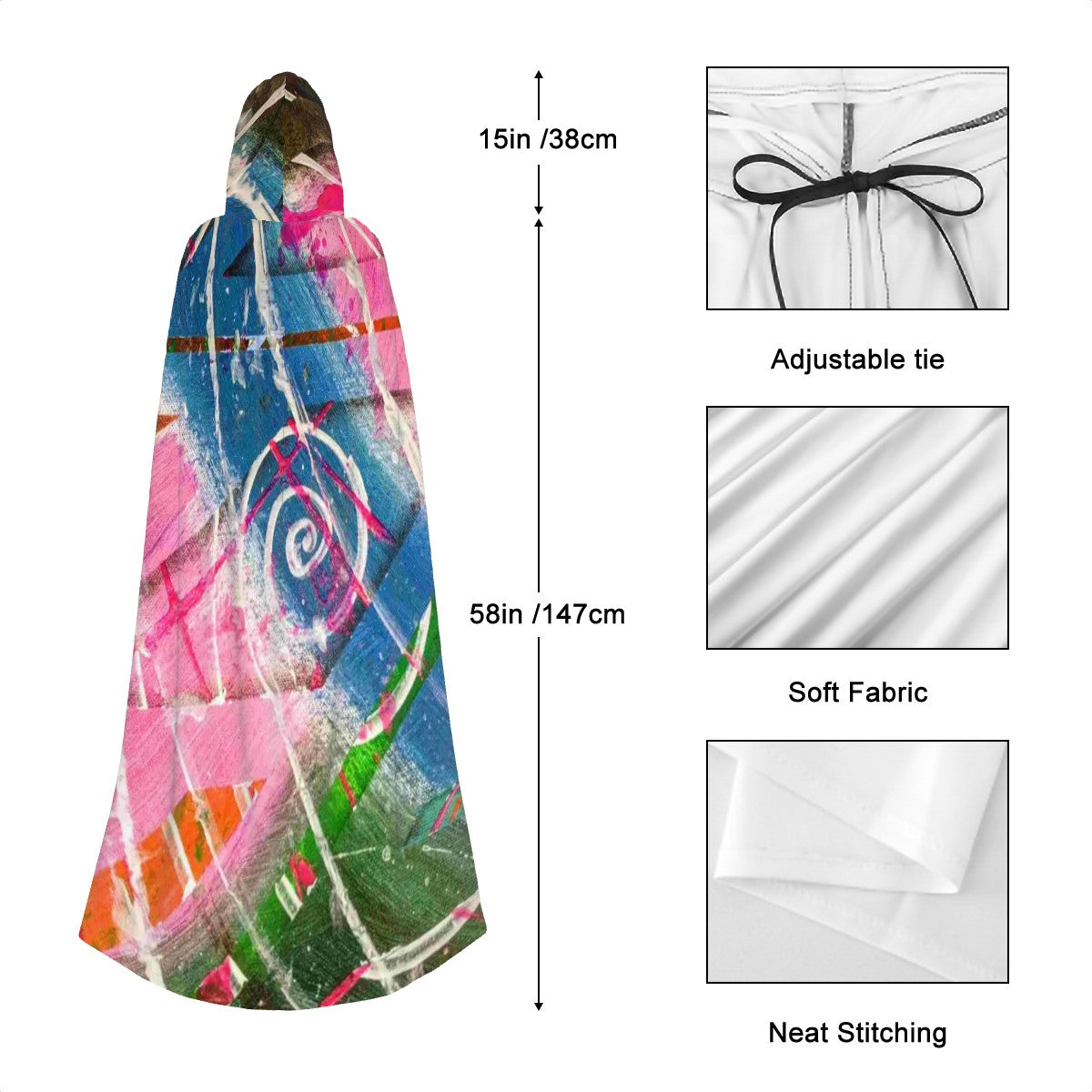 Gavin Scott Hooded Cloak