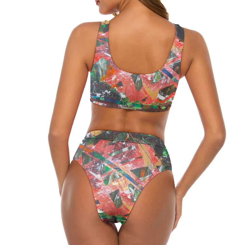 Gavin Scott Safflower Two-Piece Swimsuit (Femme S-2XL)