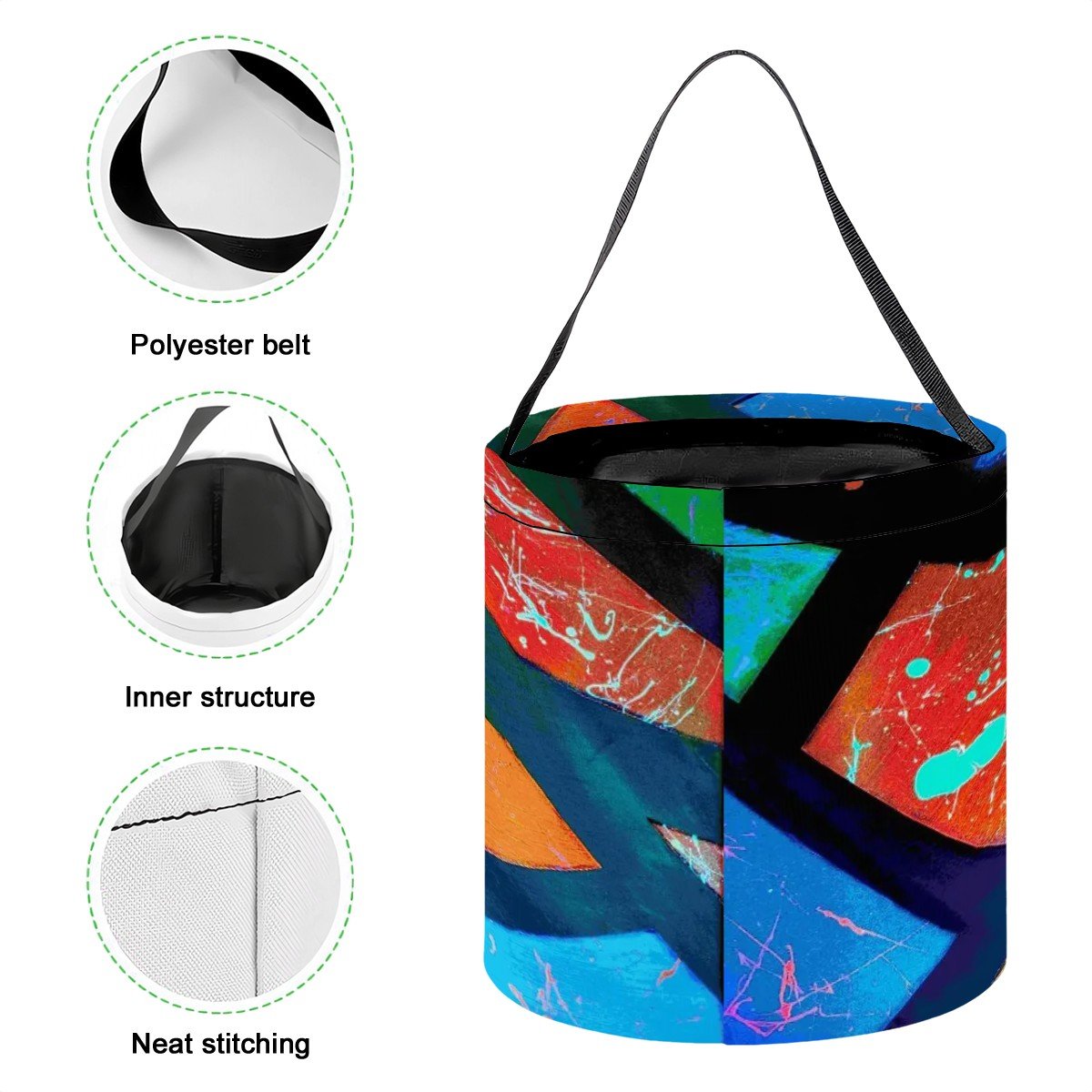 Gavin Scott Reusable Halloween Candy Bucket