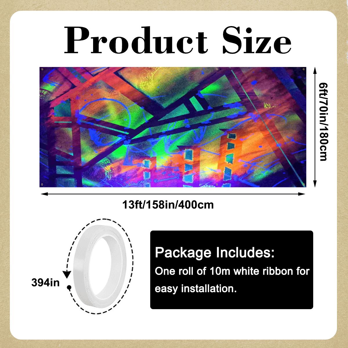 Gavin Scott Garage Door Banner Backdrop