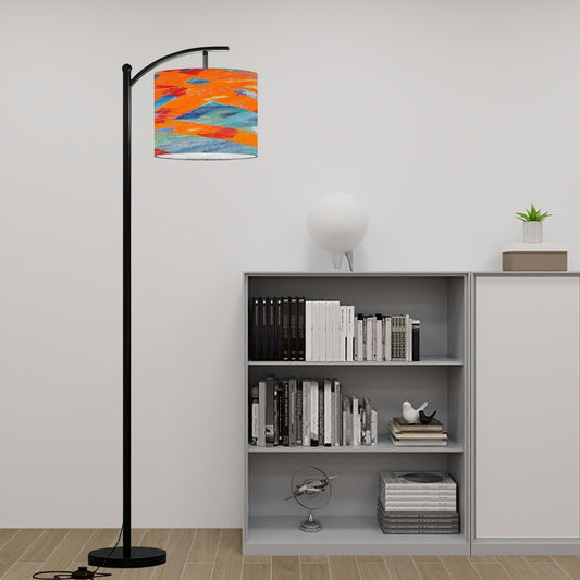 Gavin Scott Arc Floor Lamp w/Remote