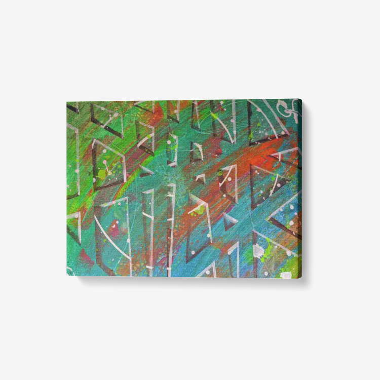 Gavin Scott Official Printed Canvas Wall Art with Gallery Wrapped Frame or Canvas Only Option (24"x18")
