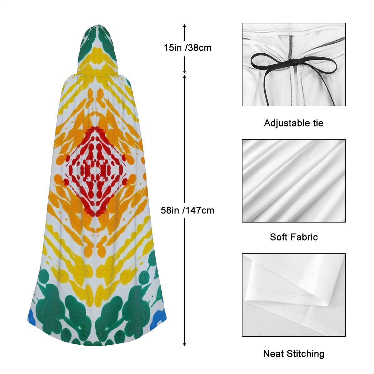 Gavin Scott Hooded Cloak