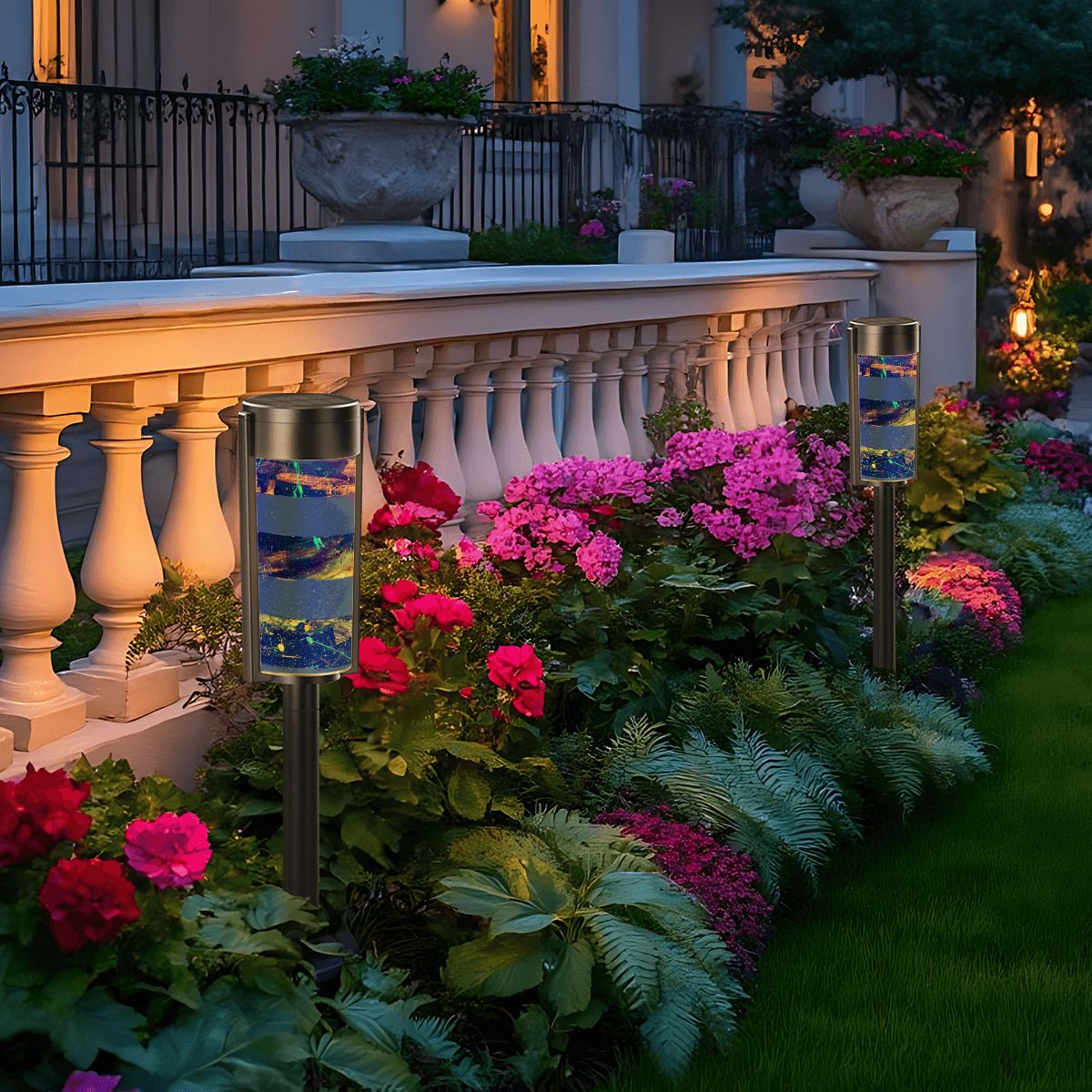 Gavin Scott Adjustable Outdoor Solar Lights (set of 4)