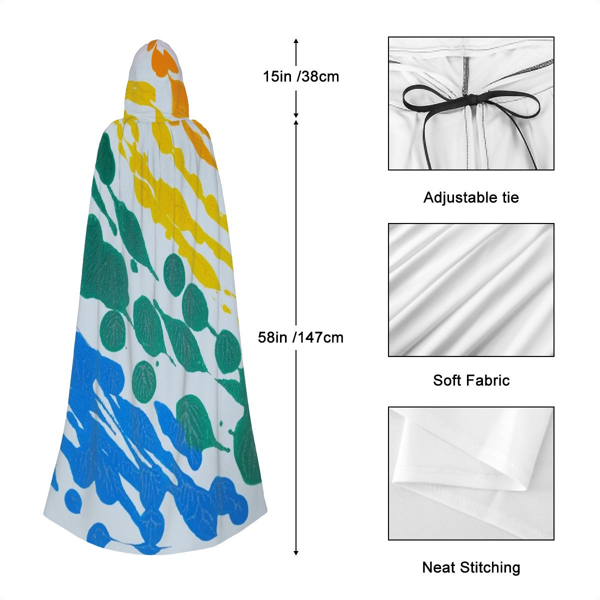 Gavin Scott Hooded Cloak