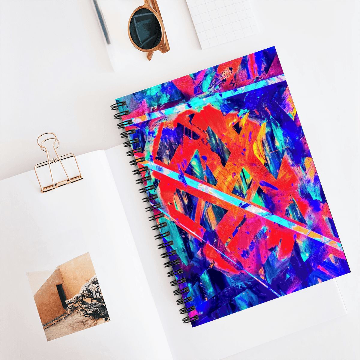 Gavin Scott Spiral Notebook