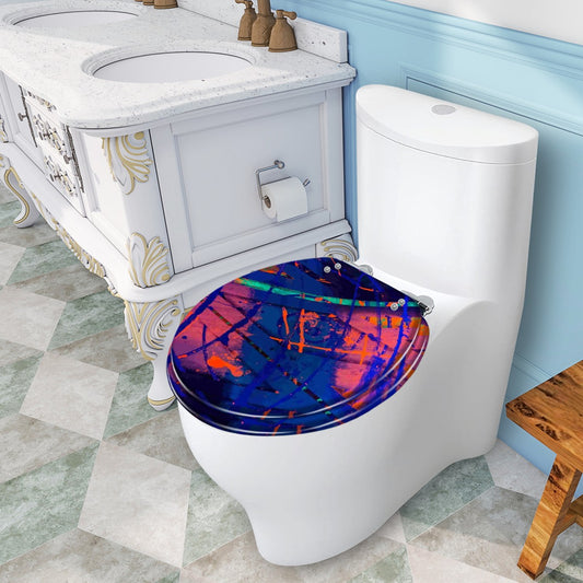 Gavin Scott Universal Toilet Seat w/Matching Soft-close Lid