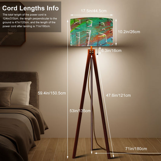 Gavin Scott Tripod Floor Lamp