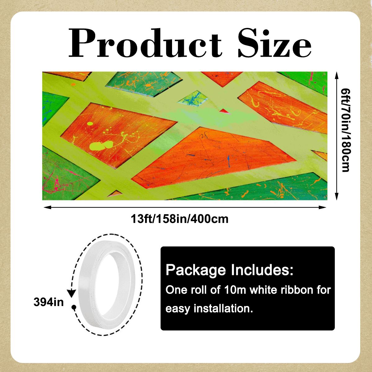 Gavin Scott Garage Door Banner Backdrop