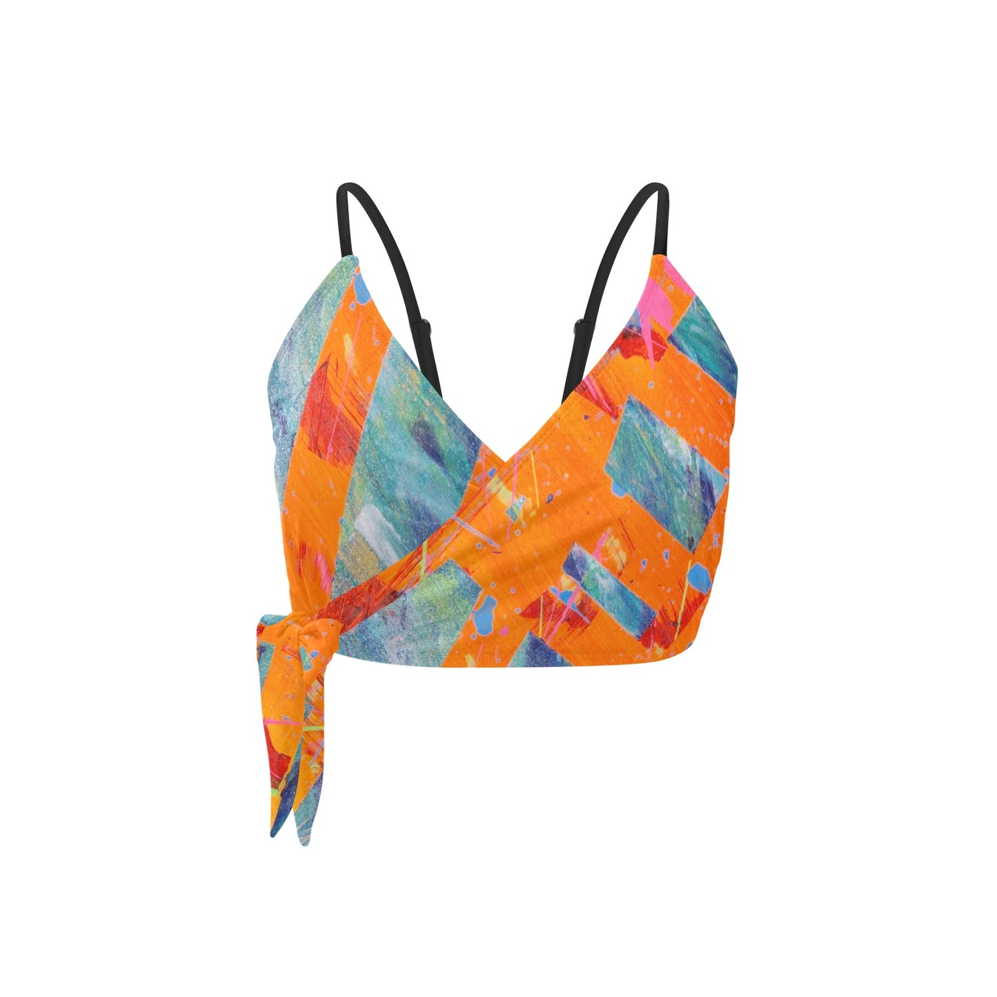Gavin Scott Side Knot Bikini Top (Femme S-2XL)