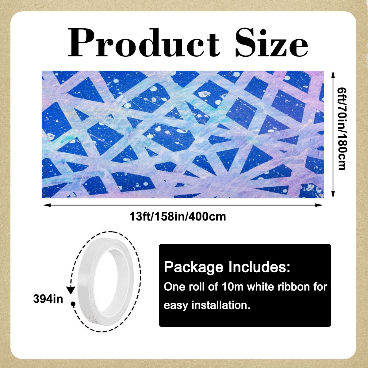 Gavin Scott Garage Door Banner Backdrop