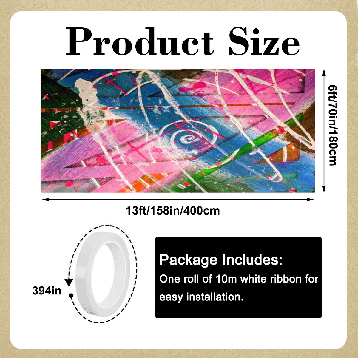 Gavin Scott Garage Door Banner Backdrop