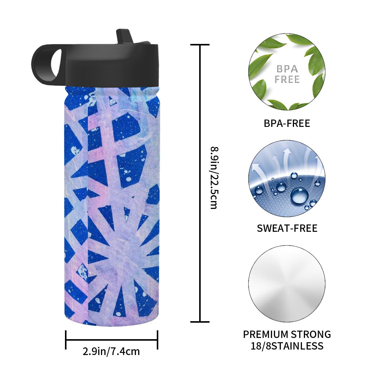 Gavin Scott Stainless Steel Vacuum Insulated Tumbler (18oz)