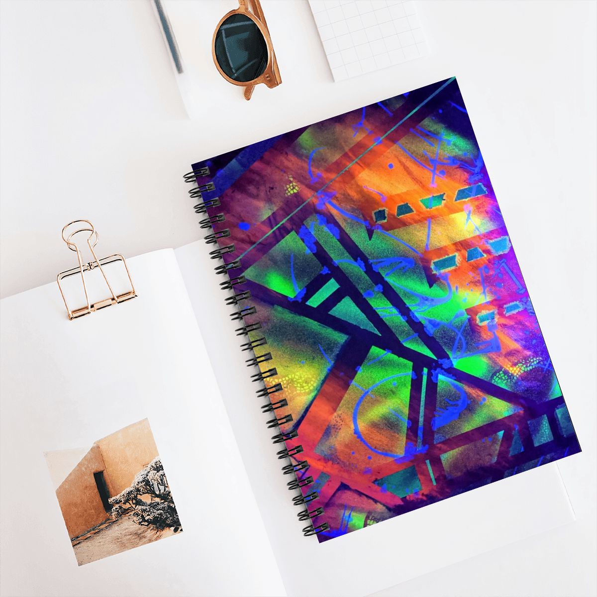 Gavin Scott Spiral Notebook