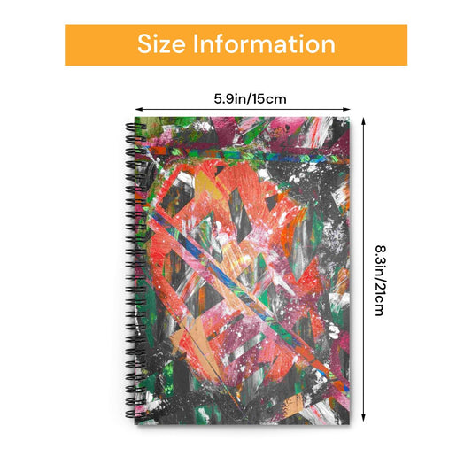 Gavin Scott Spiral Notebook