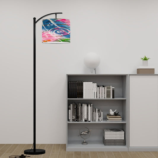 Gavin Scott Arc Floor Lamp w/Remote