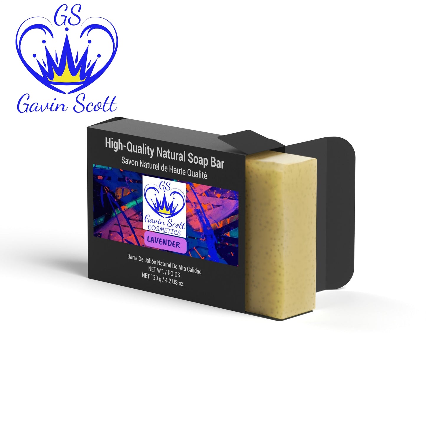 Gavin Scott Cosmetics Organic Lavender Soap