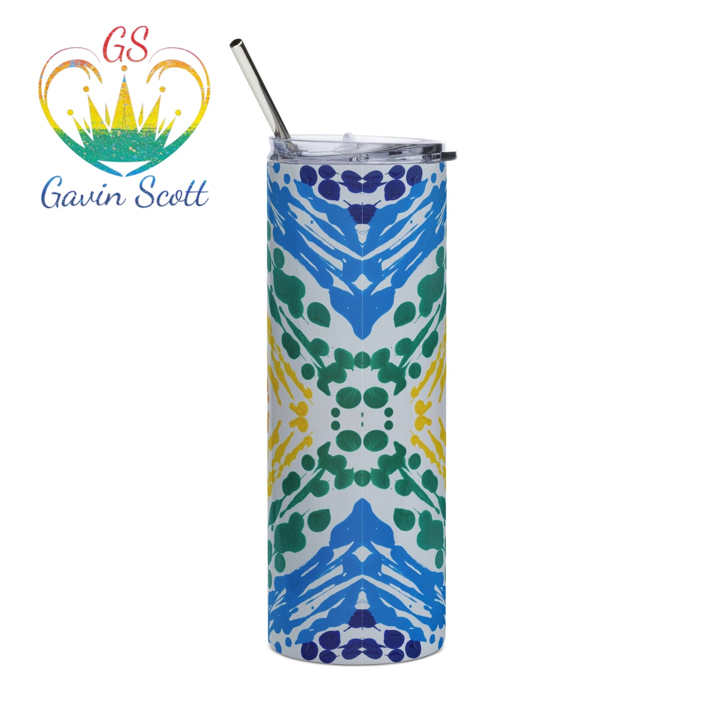 Gavin Scott PRIDE Stainless Steel Tumbler no