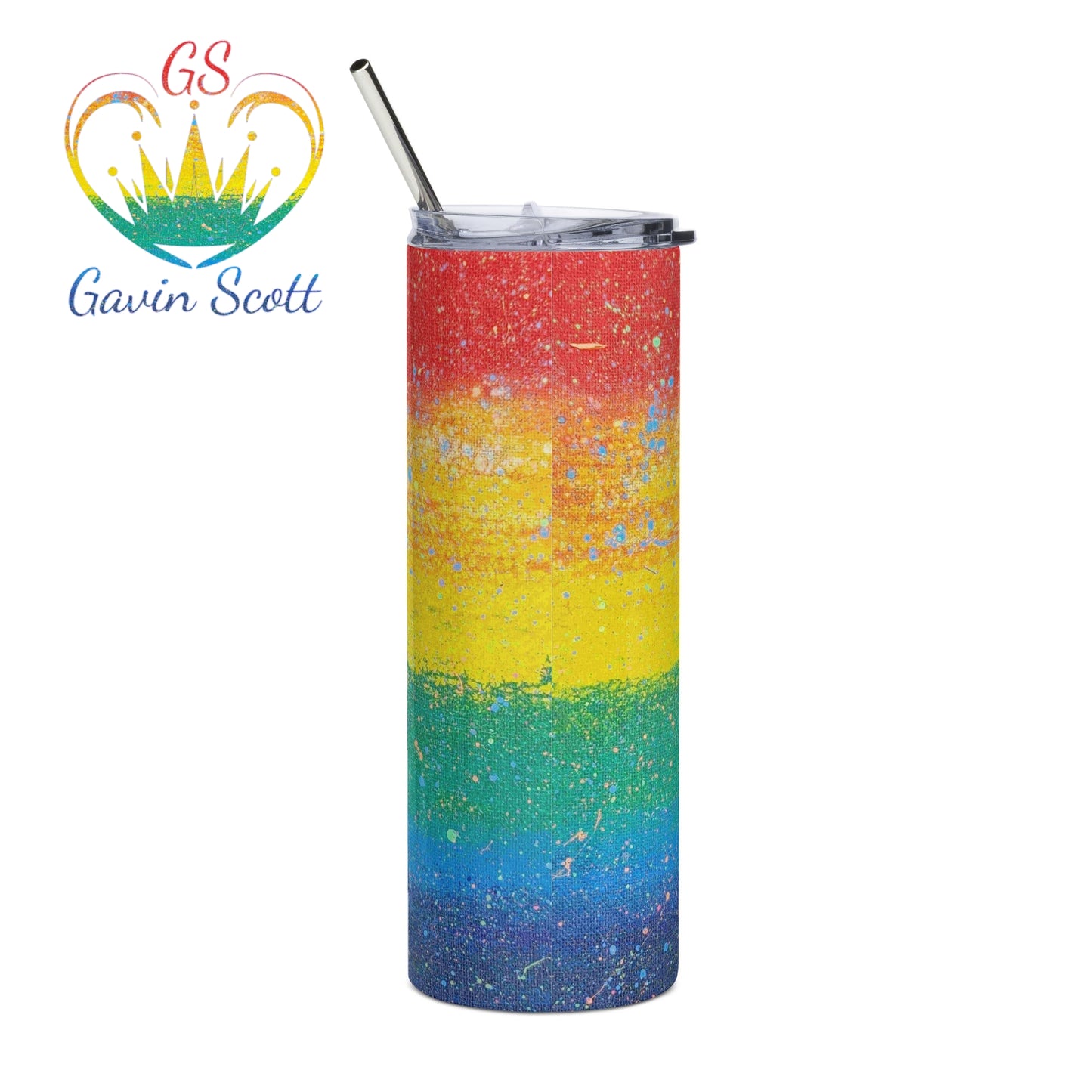 Gavin Scott PRIDE Stainless Steel Tumbler