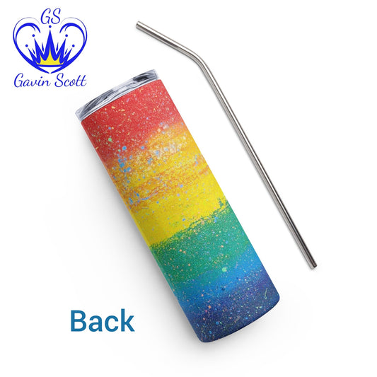 Gavin Scott THE GAYEST GAY THAT EVER GAYED Stainless Steel Tumbler