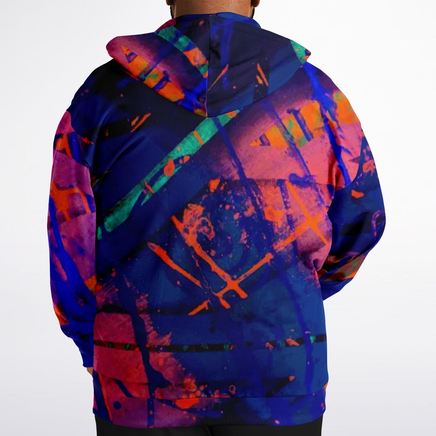 Gavin Scott Zipper Hoodie (Genderless 2XL-6XL)