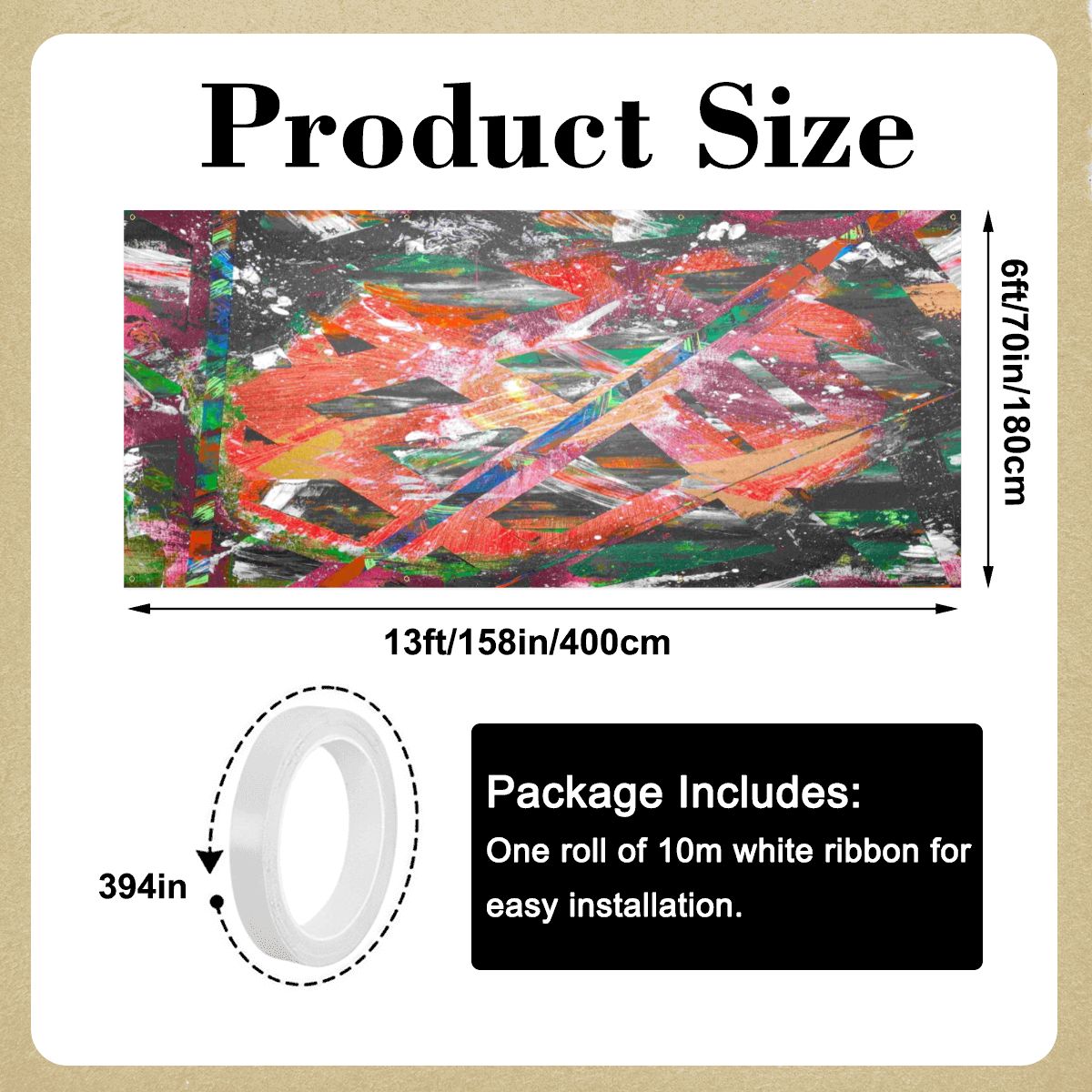 Gavin Scott Garage Door Banner Backdrop