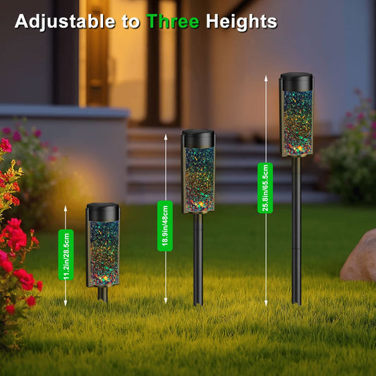 Gavin Scott Adjustable Outdoor Solar Lights (set of 4)