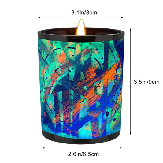 Gavin Scott Scented Black Jar Candle (6oz)