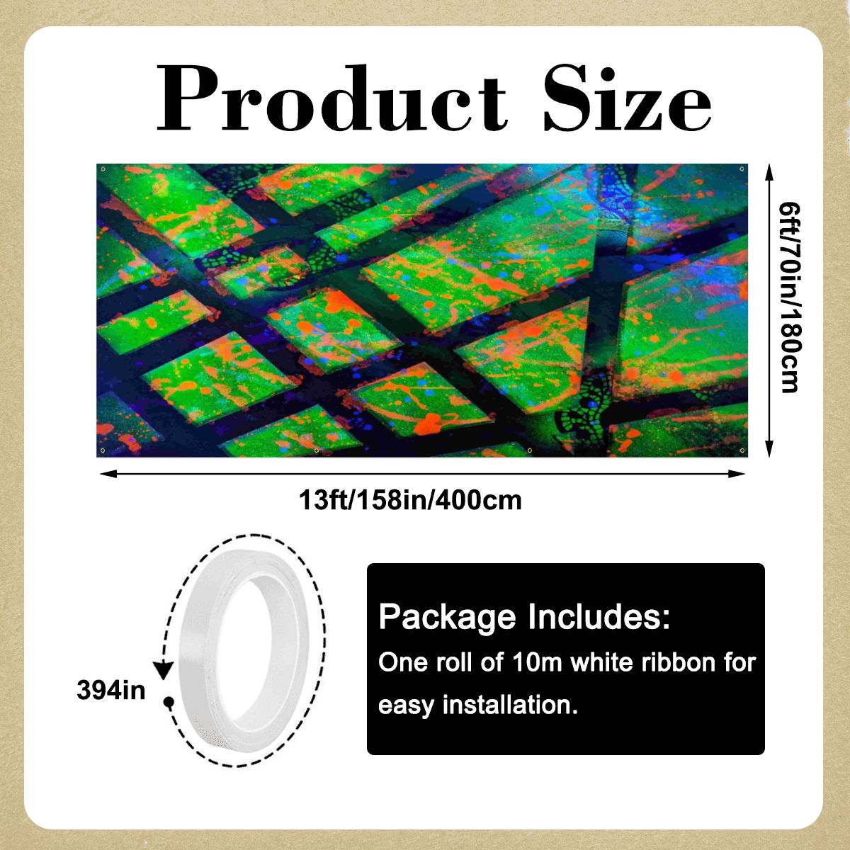 Gavin Scott Garage Door Banner Backdrop