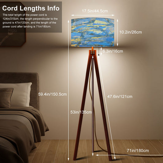 Gavin Scott Tripod Floor Lamp