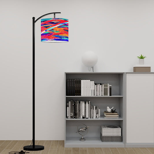 Gavin Scott Arc Floor Lamp w/Remote